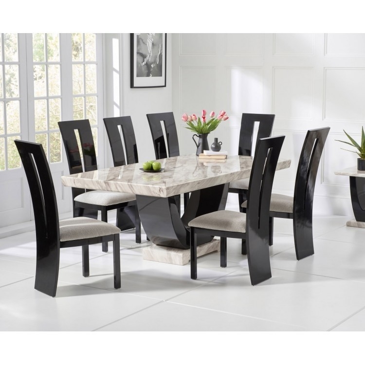 8 Seater Marble Dining Table Sets