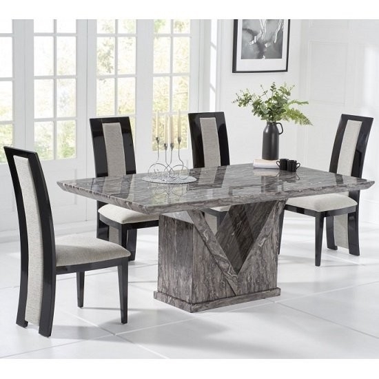 6 Seater Marble Dining Table Sets