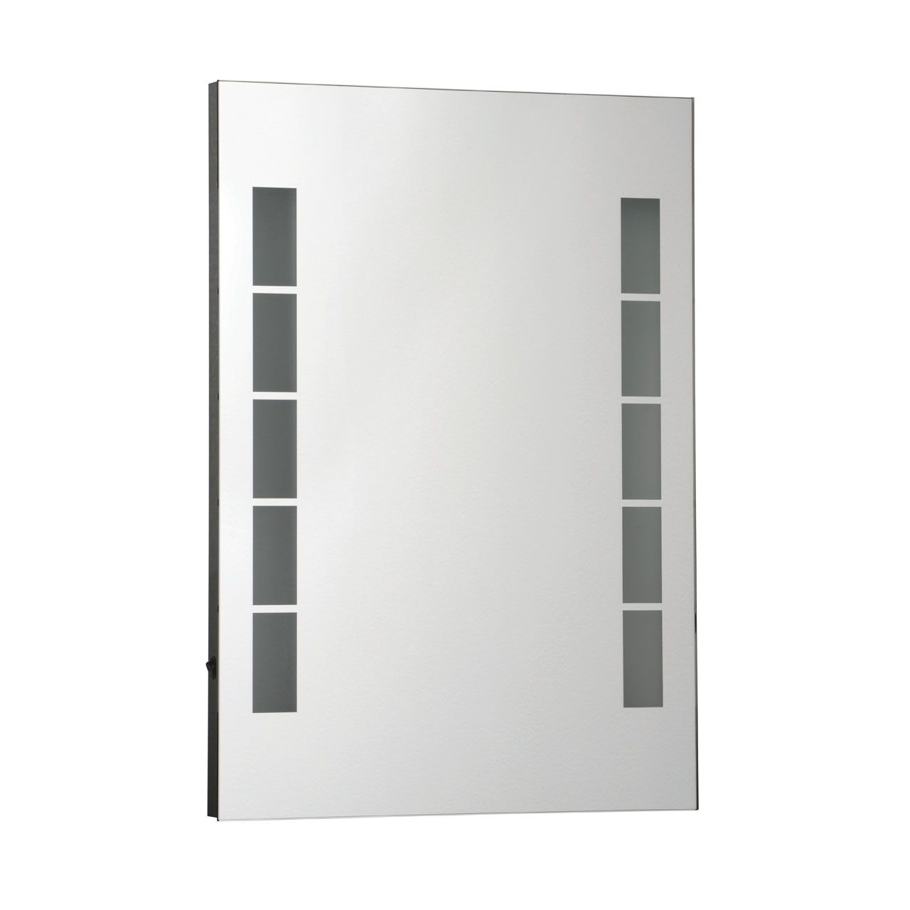 Malana Small Wall Bathroom Mirror With Led Lights