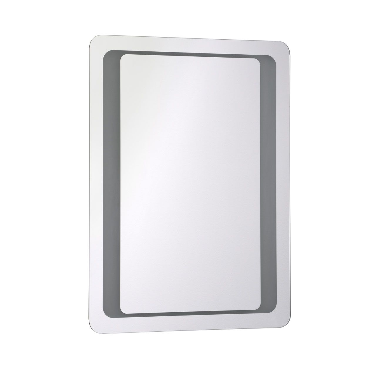 Olena Rectangular Wall Batroom Mirror With Led Lights