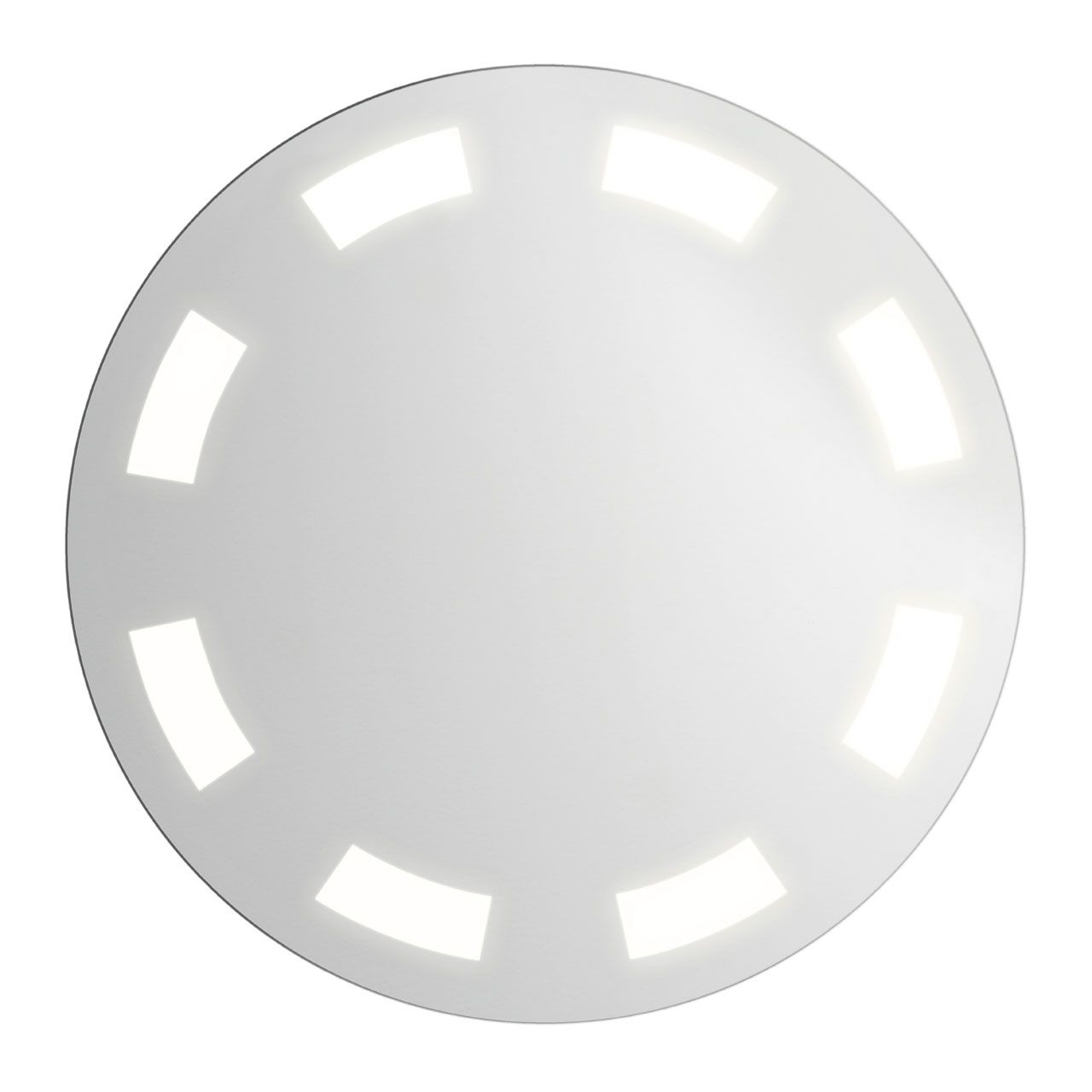 Arcea Round Illuminated Wall Batroom Mirror With Led Lights