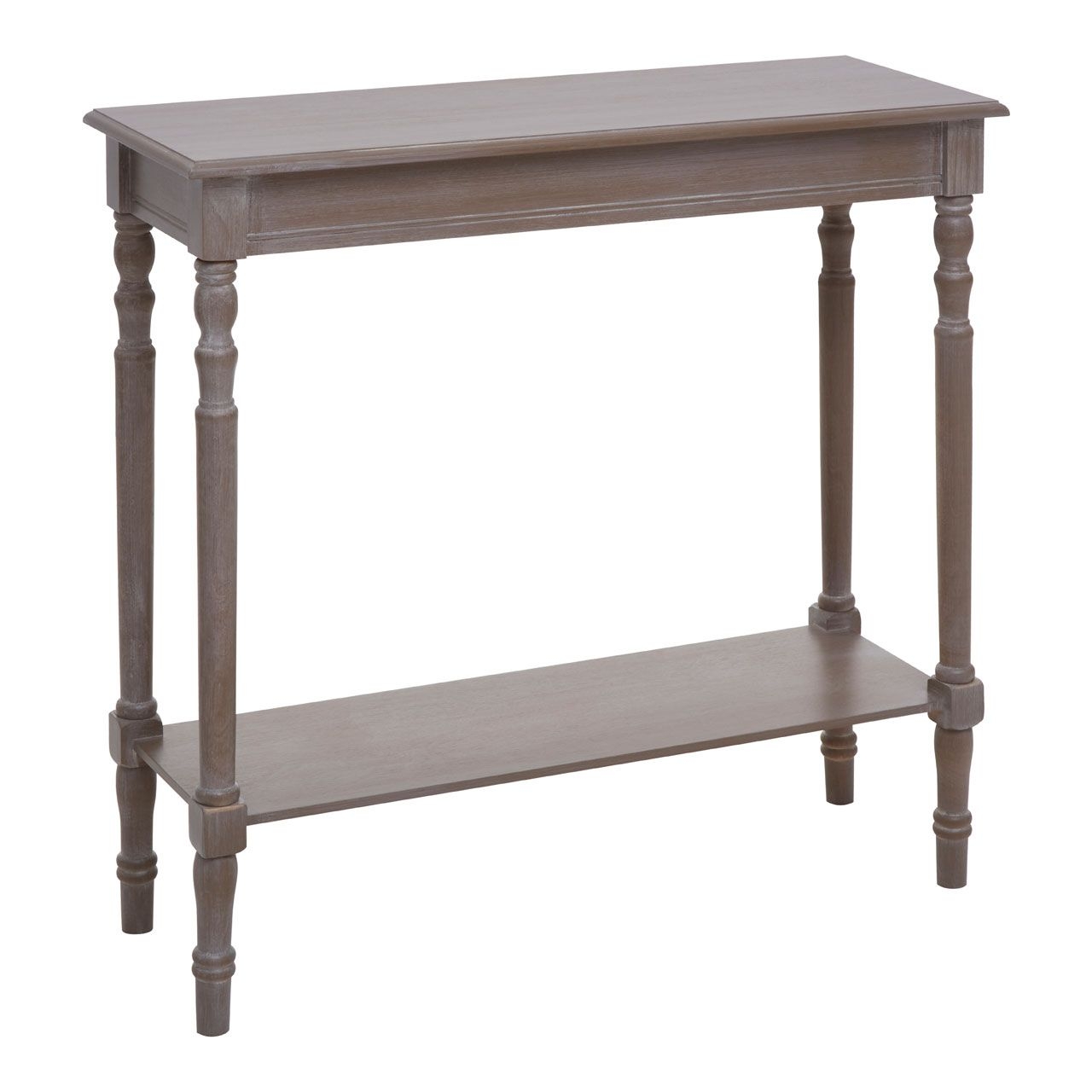 Heritage Wooden Console Table In Natural