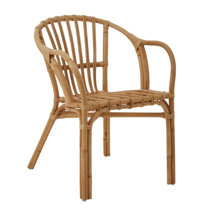 Havana Rattan Low Armchair In Natural