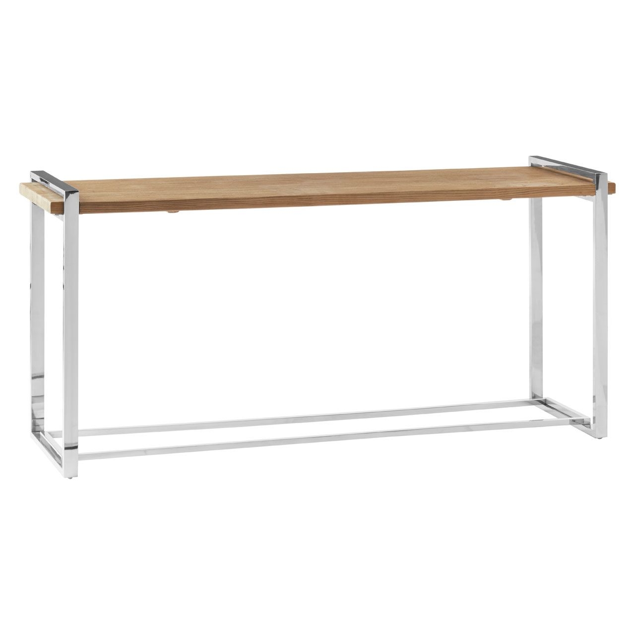 Menteng Wooden Console Table In Natural Elm