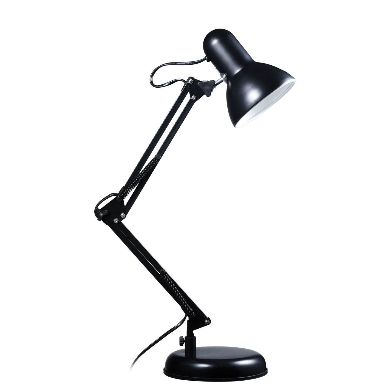 Celdon Metal Studio Table Lamp In Black