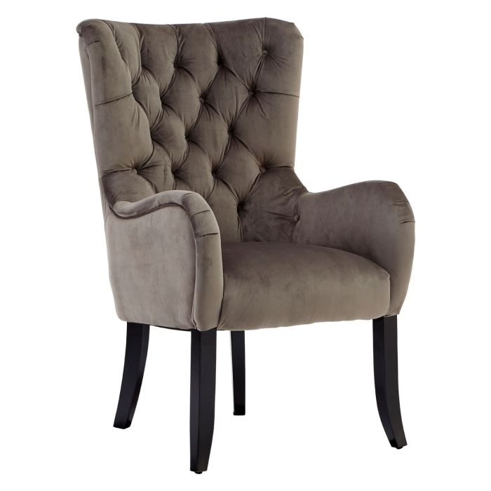Tait Fabric Upholstered Armchair In Mink