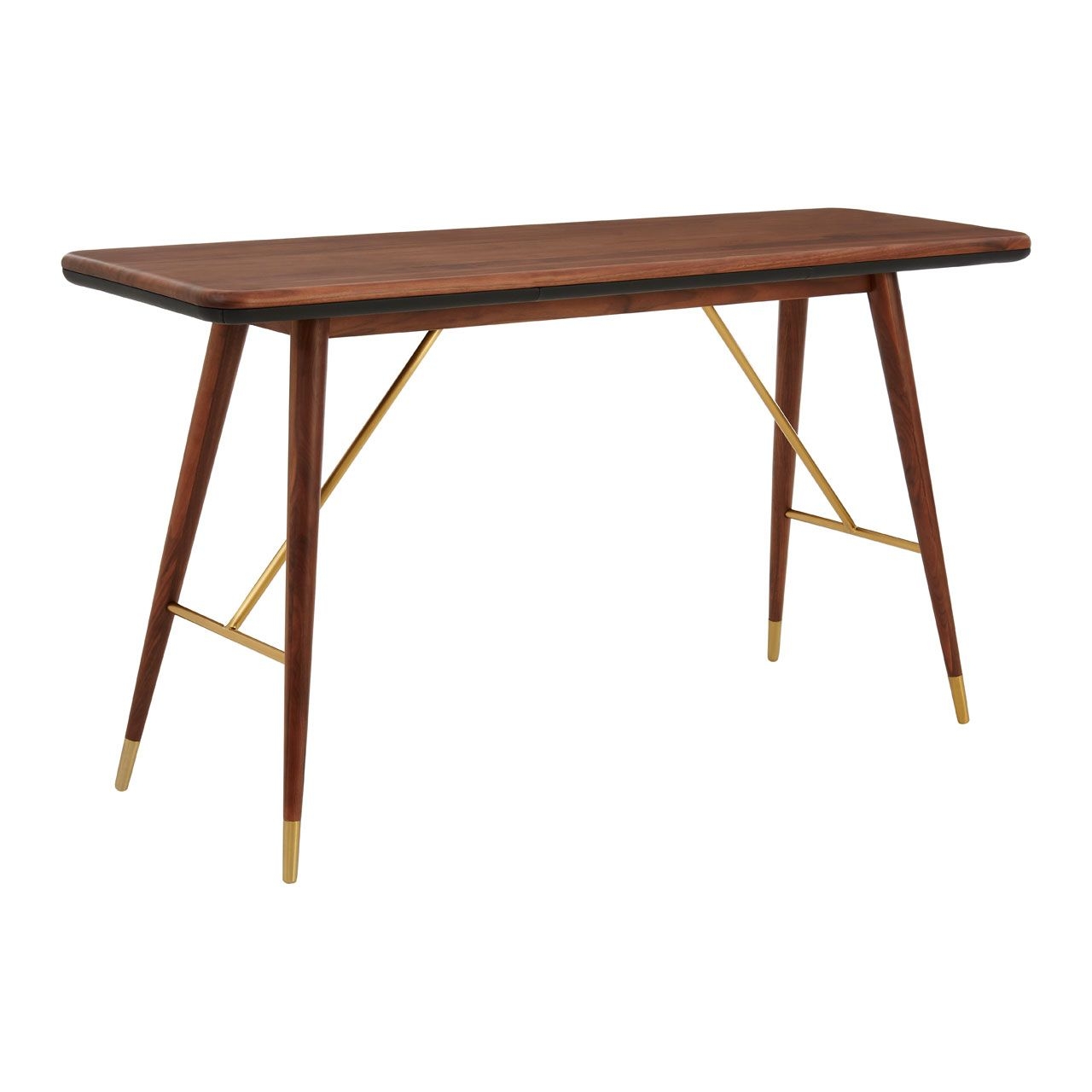 Kenso Wooden Console Table In Walnut