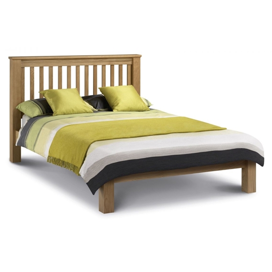 Amsterdam Wooden Low Foot End Super King Size Bed In Oak
