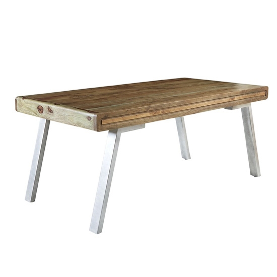 Aspen Large Wooden Dining Table In Oak