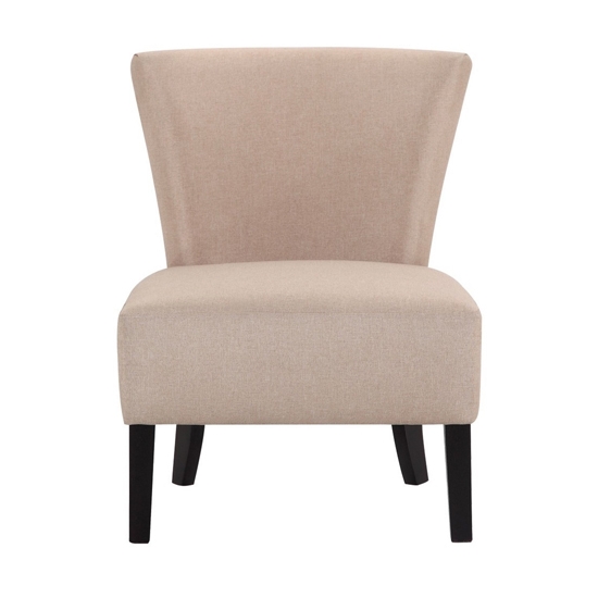 Austen Linen Fabirc Bedroom Chair In Sand