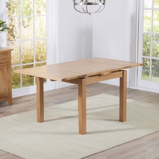 Cambridge Extending Wooden Dining Table In Oak