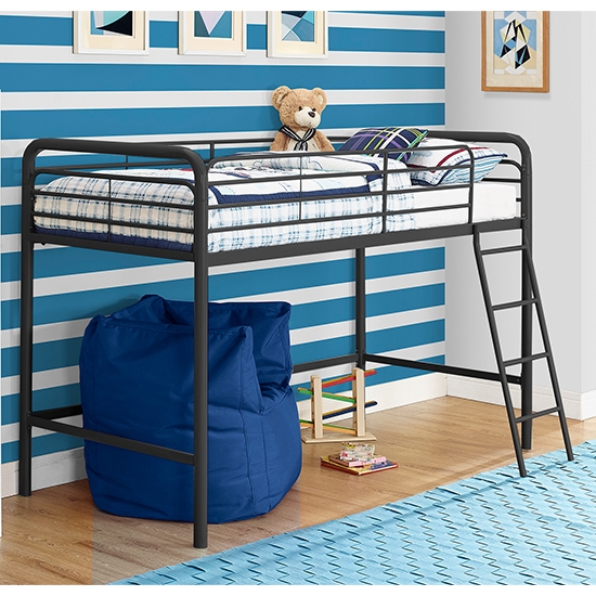 Chadre Midsleeper Single Bunk Bed In Black