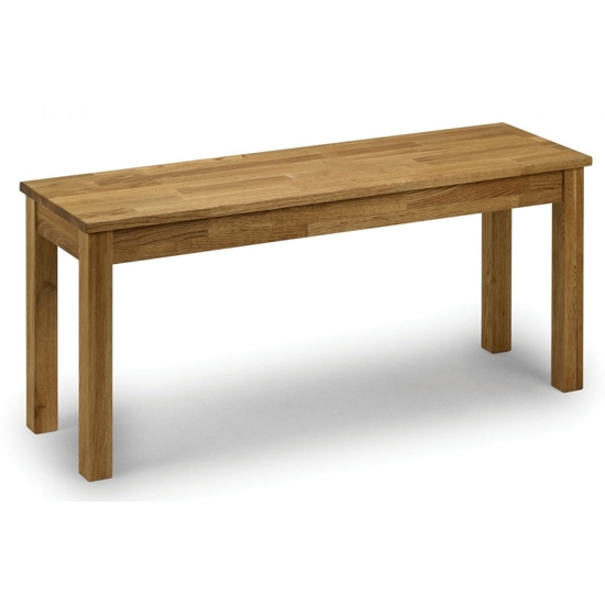 Coxmoor Wooden Dining Bench In Oiled Oak