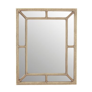 Wena Classic Style Wall Bedroom Mirror In Cream