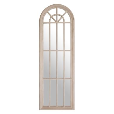 Saba Wall Bedroom Mirror In Chinese Oak Window Design Frame