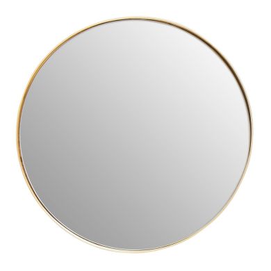 Cindy Medium Wall Mirror With Gold Metal Frame