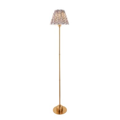 Bibury And Zigzag 16cm Pearl Grey Fabric Shade Table Lamp In Satin Cotswold Green