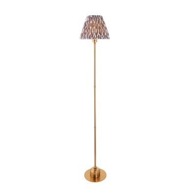 Bobble And Ripple 25cm Coral Pink Fabric Shade Table Lamp In Olive Green Bobble Ceramic Base
