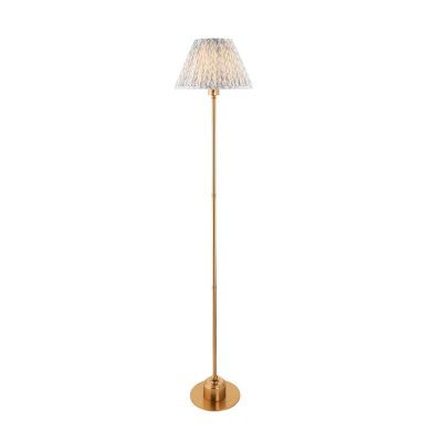 Bibury And Zigzag 20cm Apricot Orange Fabric Shade Wall Light In Natural Ash