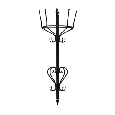 Colombo Metal New York Loft Coat Hanging Rack In Black