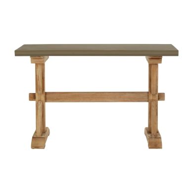 Pompeii Wooden Console Table In Natural