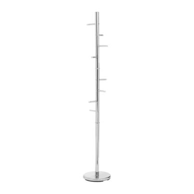 Hartford Metal Floorstanding Coat Stand With 8 Hooks In Chrome