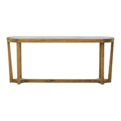 Mardeka Wooden Console Table In Natural