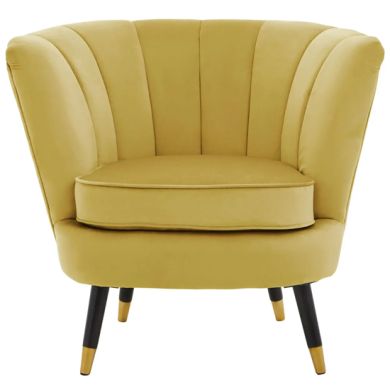 Loretta Velvet Bedroom Chair In Pistachio