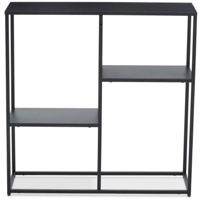 Acero Metal Multi Shelving Unit In Black