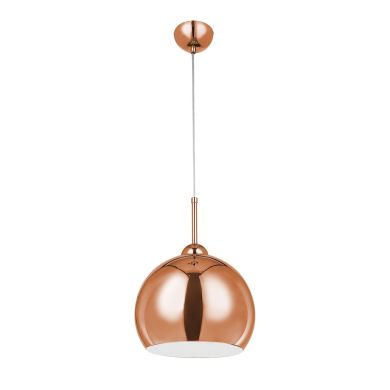 Gikoya Ball Design Metal Shade Ceiling Pendant Light In Copper