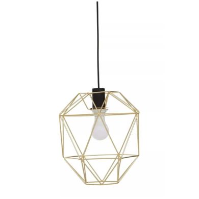 Wyra Ceiling Pendant Light In Champagne Gold