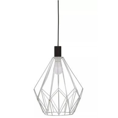 Wyra Ceiling Pendant Light With Chrome Frame