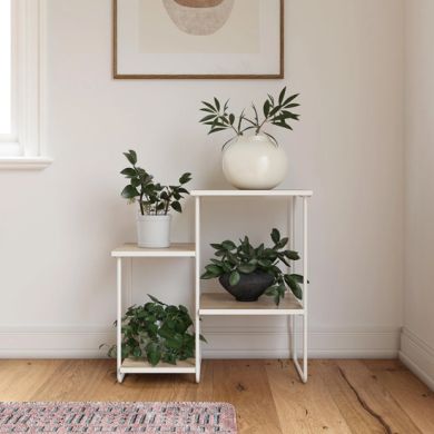 Dante Wooden Plant Stand In Natural