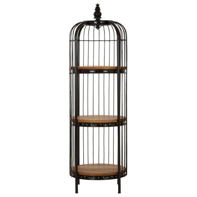 Mantis Medium Shelving Unit In Black
