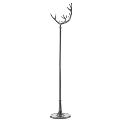 Antler Aluminium Coat Stand In Silver