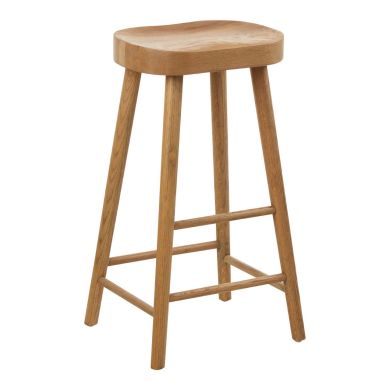 Lyon Wooden Bar Stool In Oak