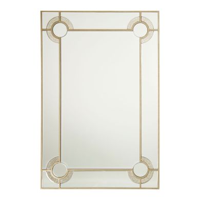 Knightsbridge Wall Mirror With Wooden Frame