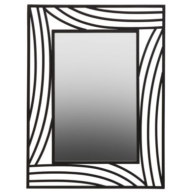 Logan Wall Mirror With Open Metal Frame