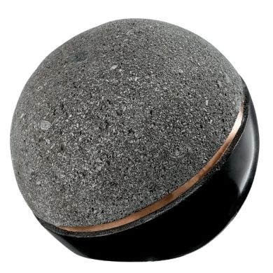 Pedra Lava Stone Deco Ball In Natural