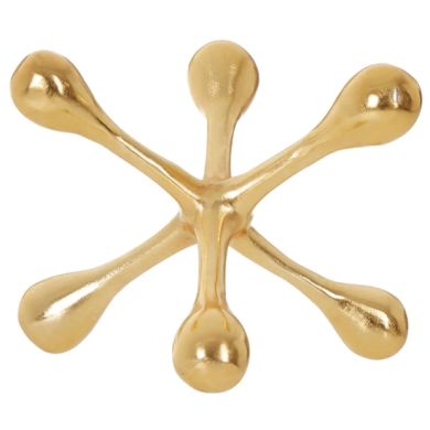 Prato Cast Aluminium Jack Sculpture In Gold