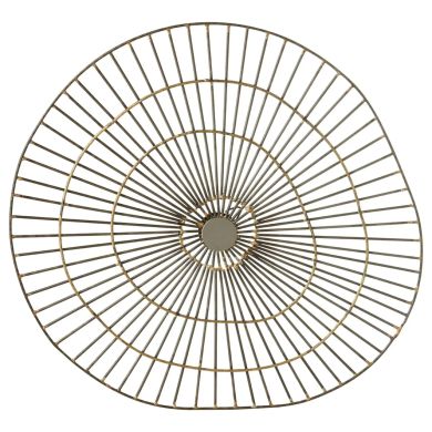 Mirano Medium Abstract Wall Art In Gold