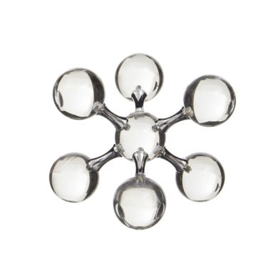 Carrie Crystal Chemical Bonds Design Ornament In Clear