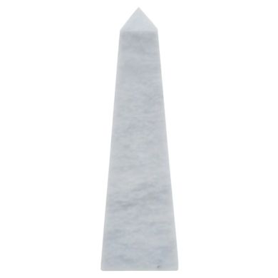 Salmo Small Marble Obelisk In White