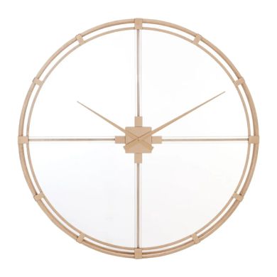 Beauly Acrylic And Metal Wall Clock In Gold