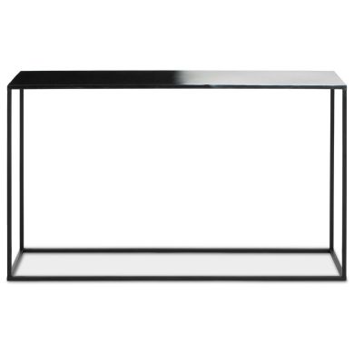 Ramus Ombre Metal Console Table In Black And White