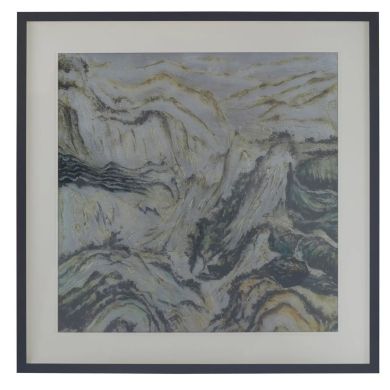 Nason Abstract Design Square Wall Art In Black