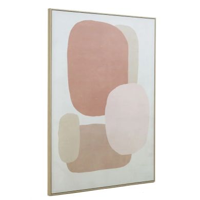 Astratto Canvas Wall Art In Natural