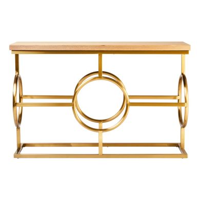 Jarloi Wooden Console Table In Natural