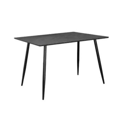 Monza Rectangular 120cm Wooden Dining Table In Fishbone Grey Oak