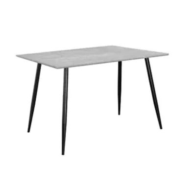Monza Rectangular 120cm Wooden Dining Table In Stone Effect